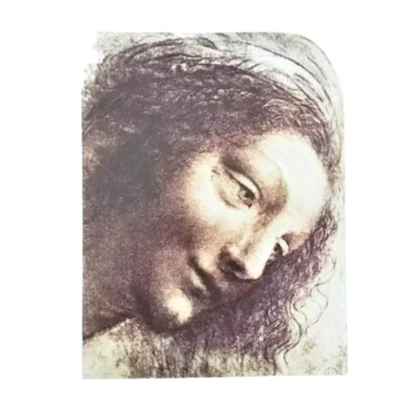 5/$25 8X10 Print of Leonardo da Vinci, Study for Head of the Virgin - Picture 1 of 2